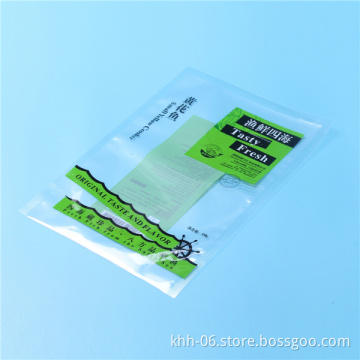FDA Certification 3-side Seal Frozen croaker fish Packaging bag